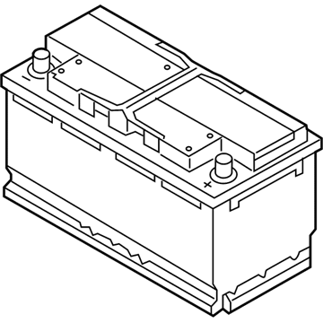 Toyota 00544-H8AGM-TS Battery