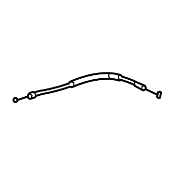 Toyota 69710-0C030 Cable Assembly, Front Door