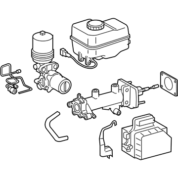 2018 Toyota Tacoma Master Cylinder Repair Kit - 47201-04180