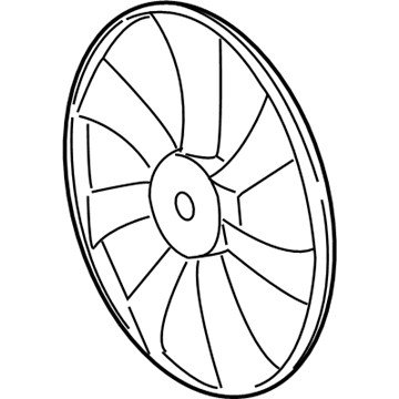 Toyota 16361-31380 Fan Blade