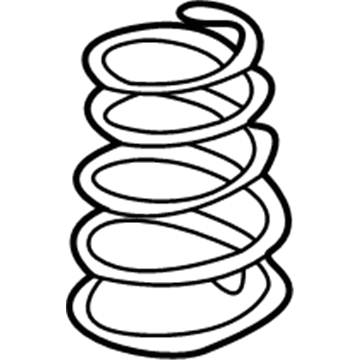 2004 Toyota Highlander Coil Springs - 48231-48231