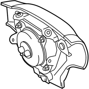 Toyota 45130-12C60-B1 Driver Air Bag