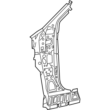 Toyota 61023-10210 Pillar Sub-Assembly, Fr