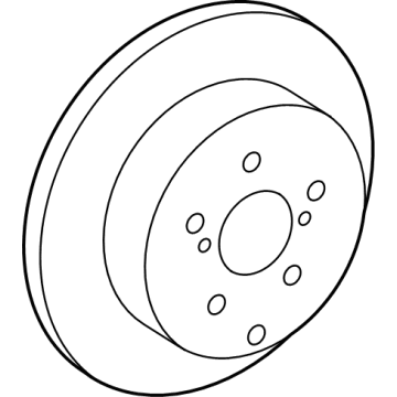 Toyota Sienna Brake Disc - 42431-08050