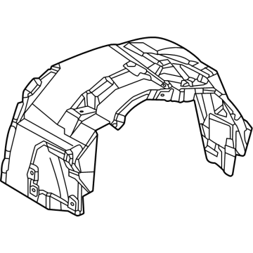 Toyota Sequoia Wheelhouse - 53875-0C110