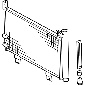 Toyota 88460-33120 Condenser Assembly