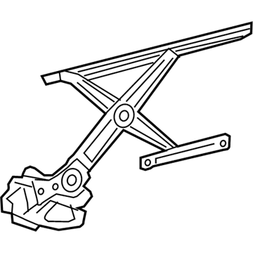 Toyota 69802-06190 Regulator Sub-Assembly