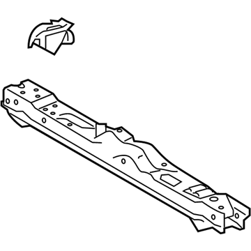 Toyota 53205-0R070 Support Sub-Assembly, Ra