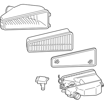 Toyota 17700-0P013 Air Cleaner Assembly