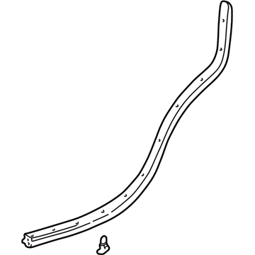 2001 Toyota Camry Door Seal - 67871-33030