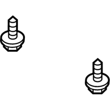 Toyota 90159-A0053 Fender Liner Screw