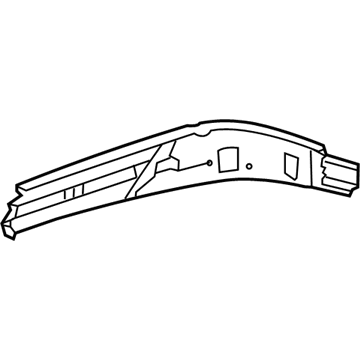 Toyota 61702-06021 Panel Sub-Assy, Roof Side, Outer LH