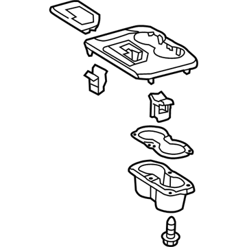 Toyota 58805-06600-B0 Panel Sub-Assembly, Cons