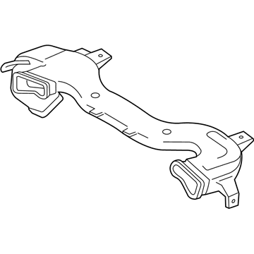 Toyota 62973-48010 Rear Duct