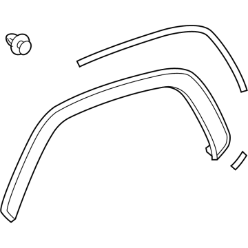 Toyota 75601-0R090 Wheel Opening Molding