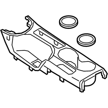 Toyota 58805-WB004 Upper Trim Panel