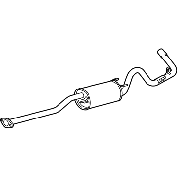 Toyota 17430-0P010 Muffler & Pipe