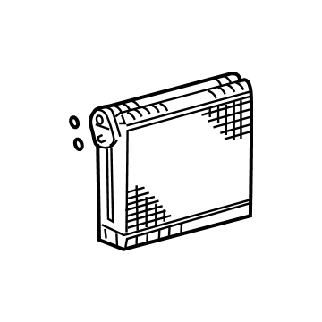 Toyota 88501-0C160 Evaporator Core