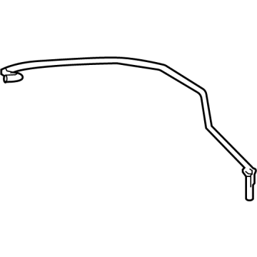 Toyota 88539-0C080 HOSE, DRAIN COOLER