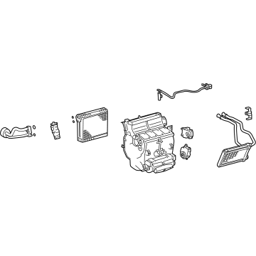 Toyota 87050-0C180 RADIATOR ASSY, AIR C