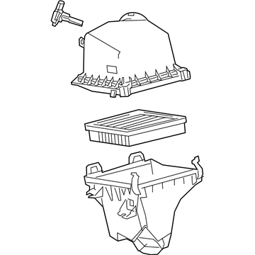 Toyota 17700-36340 Air Cleaner Assembly