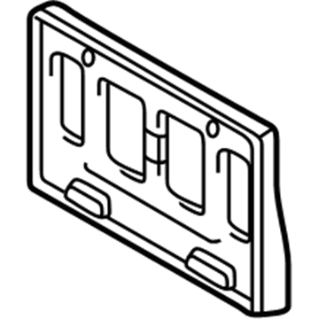 Toyota 52114-0E040 Bracket, Front Bumper Extension Mounting