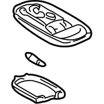 Toyota 81240-02030-B1 Dome Lamp Assembly