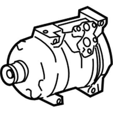 2008 Toyota FJ Cruiser A/C Compressor - 88320-35700-84