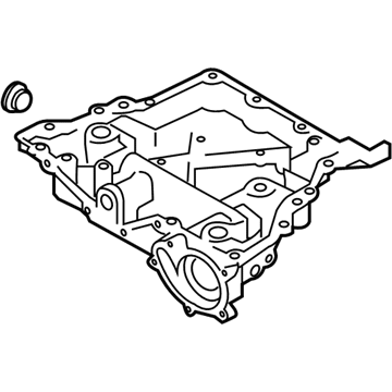 Toyota SU003-06232 Upper Oil Pan