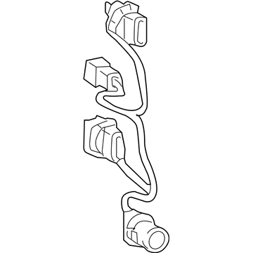 Toyota 81555-52670 Cord, Rear Combination