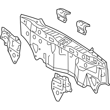 Toyota 58307-52430 Rear Body Panel