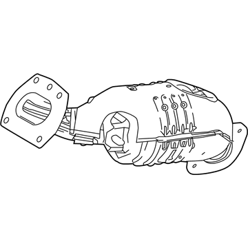 2019 Toyota Sienna Catalytic Converter - 17140-0P331