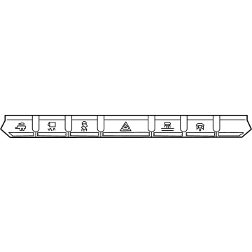 Toyota 84970-0C030 Multiplex Switch