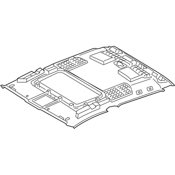 Toyota 63310-04460-C0 HEADLINING Assembly, Roof