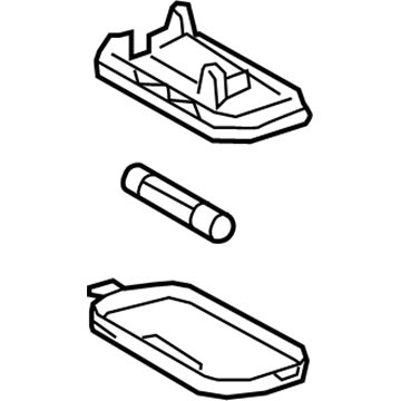 Toyota 81240-60060-C0 Dome Lamp Assembly