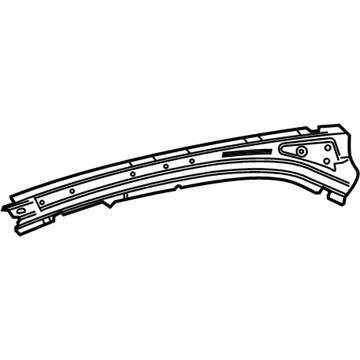 Toyota 61075-33030 Rail Sub-Assembly, NO.3