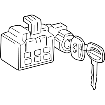 Toyota 69056-60080 Lock Cylinder