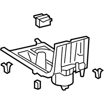 Toyota 58804-02080-B0 Upper Panel