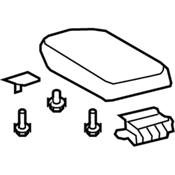Toyota 58905-02470-E1 Door Sub-Assy, Console Compartment
