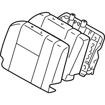 Toyota 79340-60520-B0 Back Assembly Seat, RH