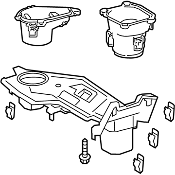 Toyota 58804-0R100-B2 Upper Panel