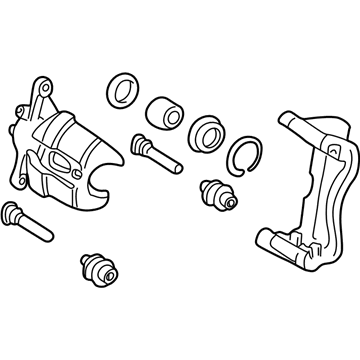 1998 Toyota Camry Brake Caliper - 47730-06030