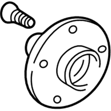 Toyota 43502-32070 Front Hub