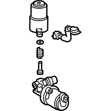 Toyota 47070-60010 Pump Assy, Brake Booster W/Accumulator