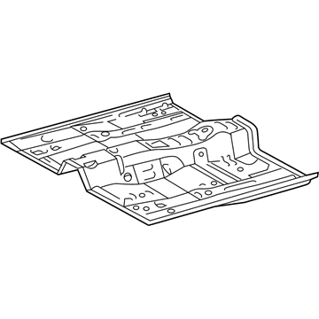 Toyota 58111-33903 Front Floor Pan