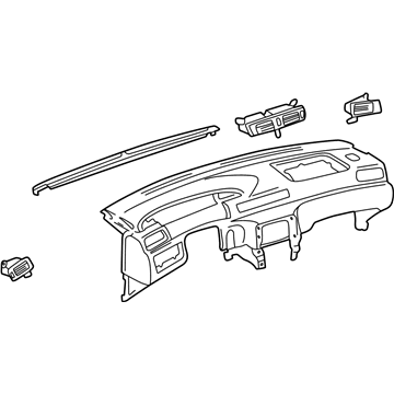 Toyota 55401-AA010-B0 Instrument Panel