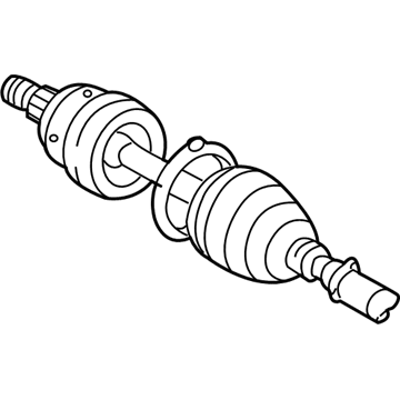 Toyota 43460-09810 Shaft Assembly,OUTBOARD