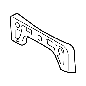 Toyota 52114-47210 License Bracket