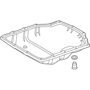 Toyota 35106-WB002 Pan Sub-Assembly, TRANSA