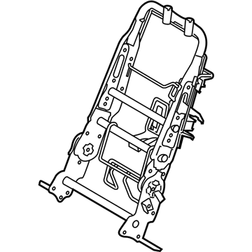 Toyota 71018-0E120 Seat Back Frame